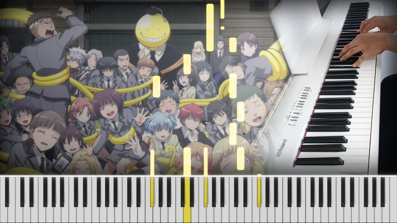 암살교실 2기 삽입곡 - 여행의 노래 (旅立ちのうた) (피아노 편곡)