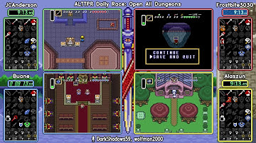 Open All Dungeons 05/09/19 ALTTP Randomizer Daily Race