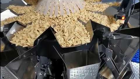 Small Cookie Packaging 10 Head Quantitative Multihead Weigher Combination Scales