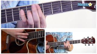 Video thumbnail of "How to Play an A Minor (Am) Bar Chord on Guitar (5th Fret)"