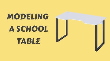 School Table | Modeling | Timelapse | #Blender 3.5.0 alpha