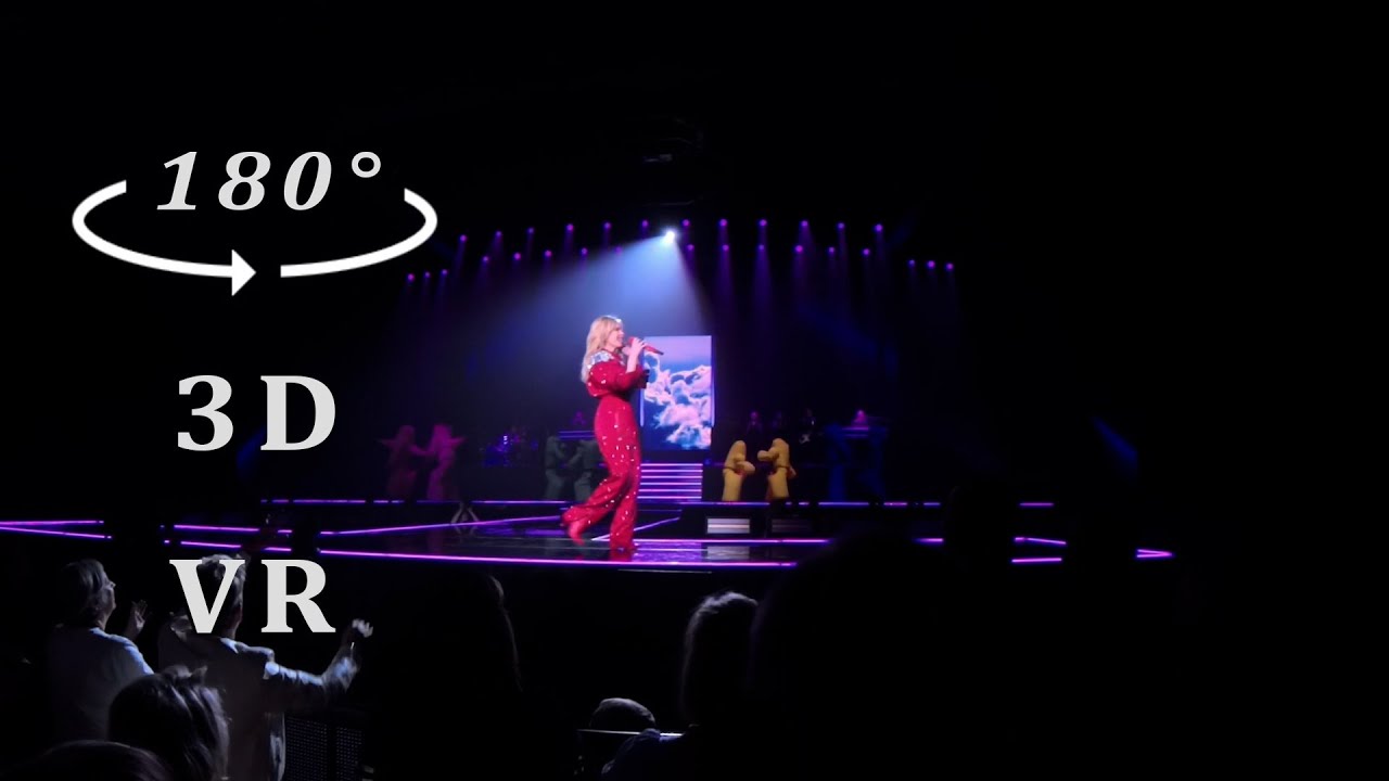 Kylie Minogue VR 180° 3D Shocked Tension tour Live 2025 Live Concert