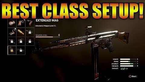 BEST CLASS SETUP FOR STG44 IN COD WWII! BEST GUN??