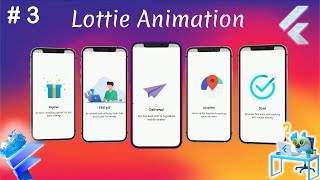 Lottie animation flutter | Flutter lottie example