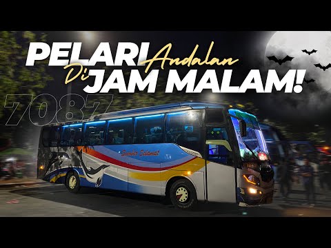 KENCANG NYA BUKAN MAIN Surabaya Ngawi Naik Bus Sumber Selamat 7087 Papi Black