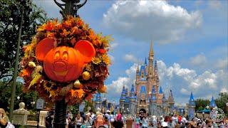 Magic Kingdom 2021 Halloween Decorations & Merchandise - Filmed in 5K | Walt Disney World 2021