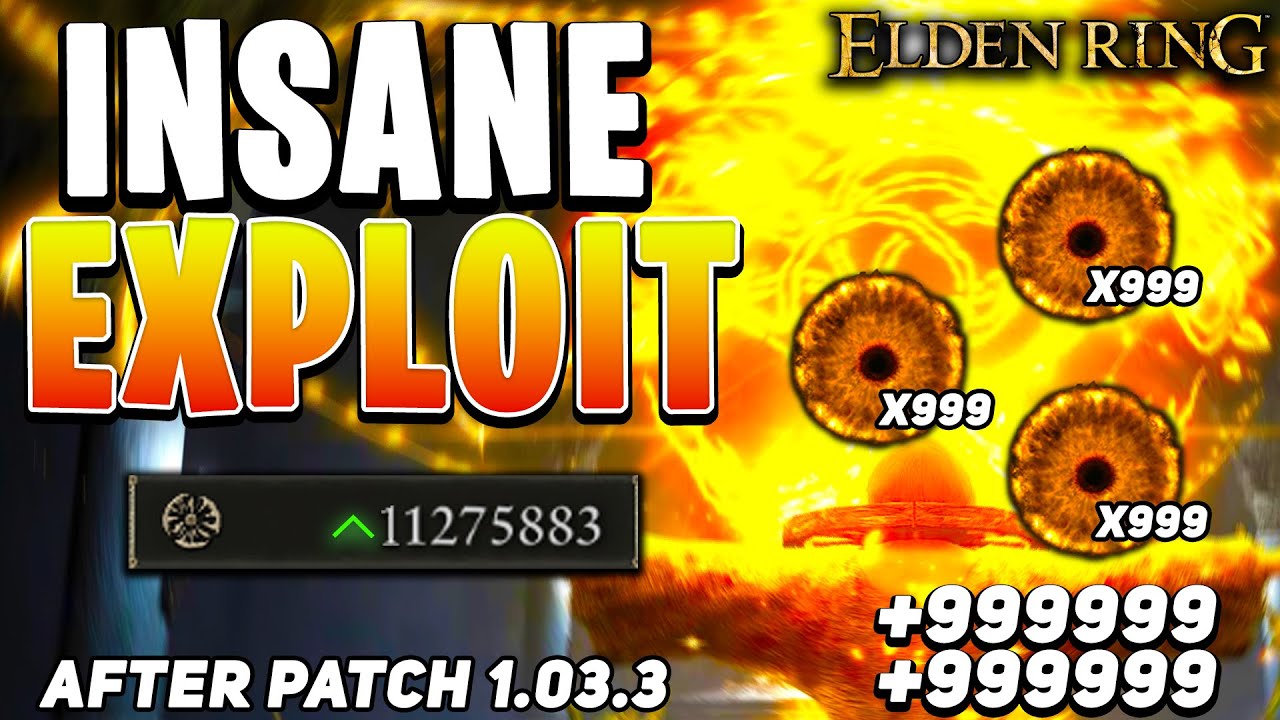 ELDEN RING 180 MILLION RUNE GLITCH! ELDEN RING RUNE GLITCH! MAX LEVEL