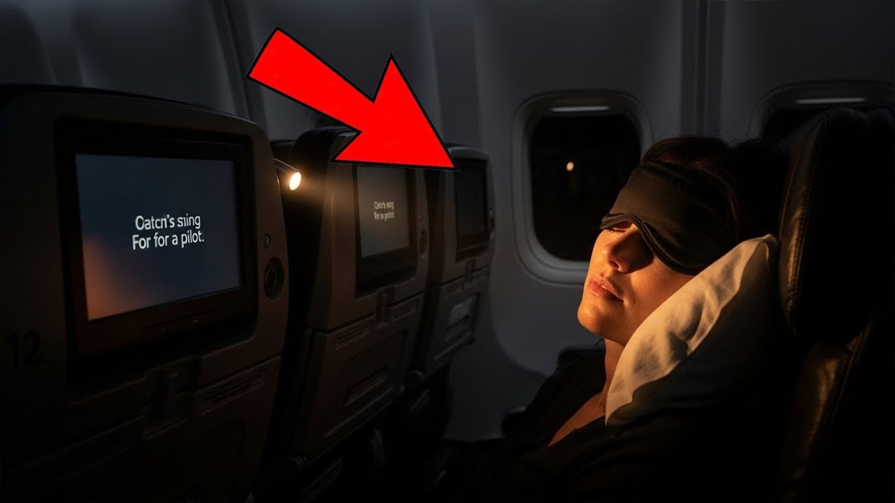 Sie schlief in Reihe 12 – dann fragt der Kapitän „Ist ein Pilot an Bord“