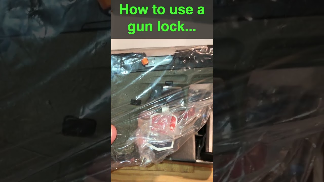 How to Properly Use a Gun Lock