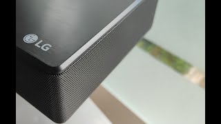 Amazing LG SP9YA Soundbar Deep Unboxing