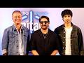 Rajkumar Hirani, Arshad Warsi & Director Avinash Arun At Pritam and Pedro Promoting Upcoming Series