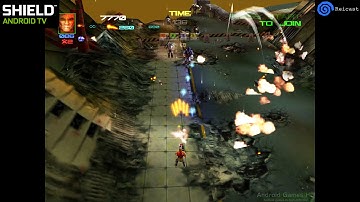 Reicast Dreamcast Emulator for Android - Millennium Soldier: Expendable ingame (Shield Android TV)