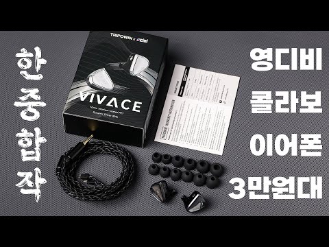 영디비 x TRIPOWIN 콜라보 이어폰 <strong>VIVACE</strong>? 근데 3만원대? Producer dk 의 평가는?