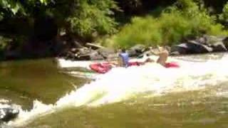 Scuders Falls Tandem Kayak surf