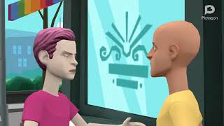 Lotso Beats Up Calliou And Gets Grounded