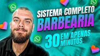 I created a COMPLETE Barber Shop System in 30 Minutes and connected it to WhatsApp! screenshot 1