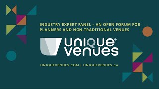 Industry Expert Panel – An Open Forum for Planners and Non-Traditional Venues