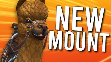 NEW MOUNT! How To Get An Alpaca Mount In Patch 8.3! -  Rogue PvP WoW: Battle For Azeroth 8.3