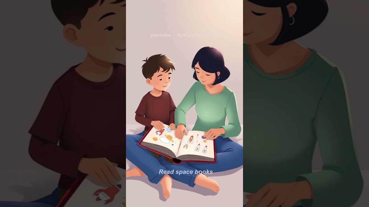 Unlock Your Child's Curiosity: Teach Them About Stars & Space! ✨ 