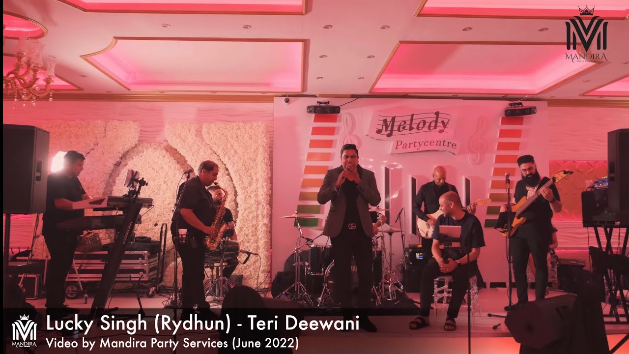 LUCKY SINGH - TERI DEEWANI (LIVE) | MANDIRA PARTY SERVICES (4K)