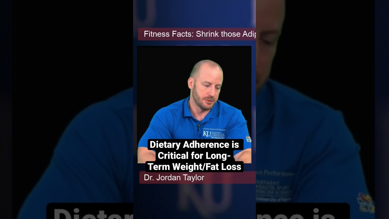 Dietary Adherence is Critical for Long-Term Weight/Fat Loss 