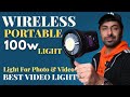 Digitek 100w Wireless Light - Best Continuous Portable Light For Photoshoot &amp; Videography