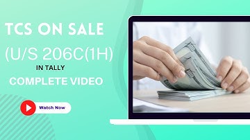 TCS ON SALE u/s 206C(1H) - COMPLETE VIDEO HOW TO ENABLE & PASS THE VOUCHER ENTRY WITH TCS IN TALLY