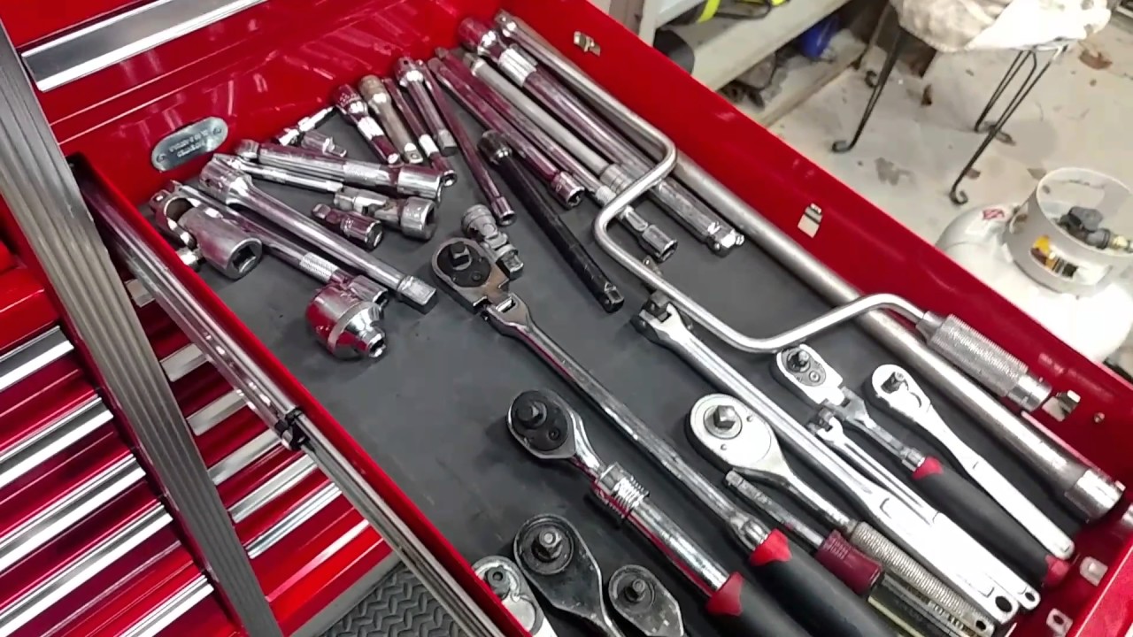 Harbor Freight 72" tool box tour YouTube
