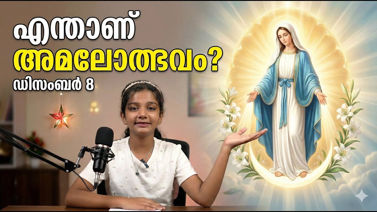 What is Immaculate Conception? | എന്താണ് അമലോത്ഭവം? || December 8 Feast Day Explained.