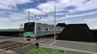 【OpenBve】Chashinai Railway　高萩線　E233系2000番台　アウタービュー
