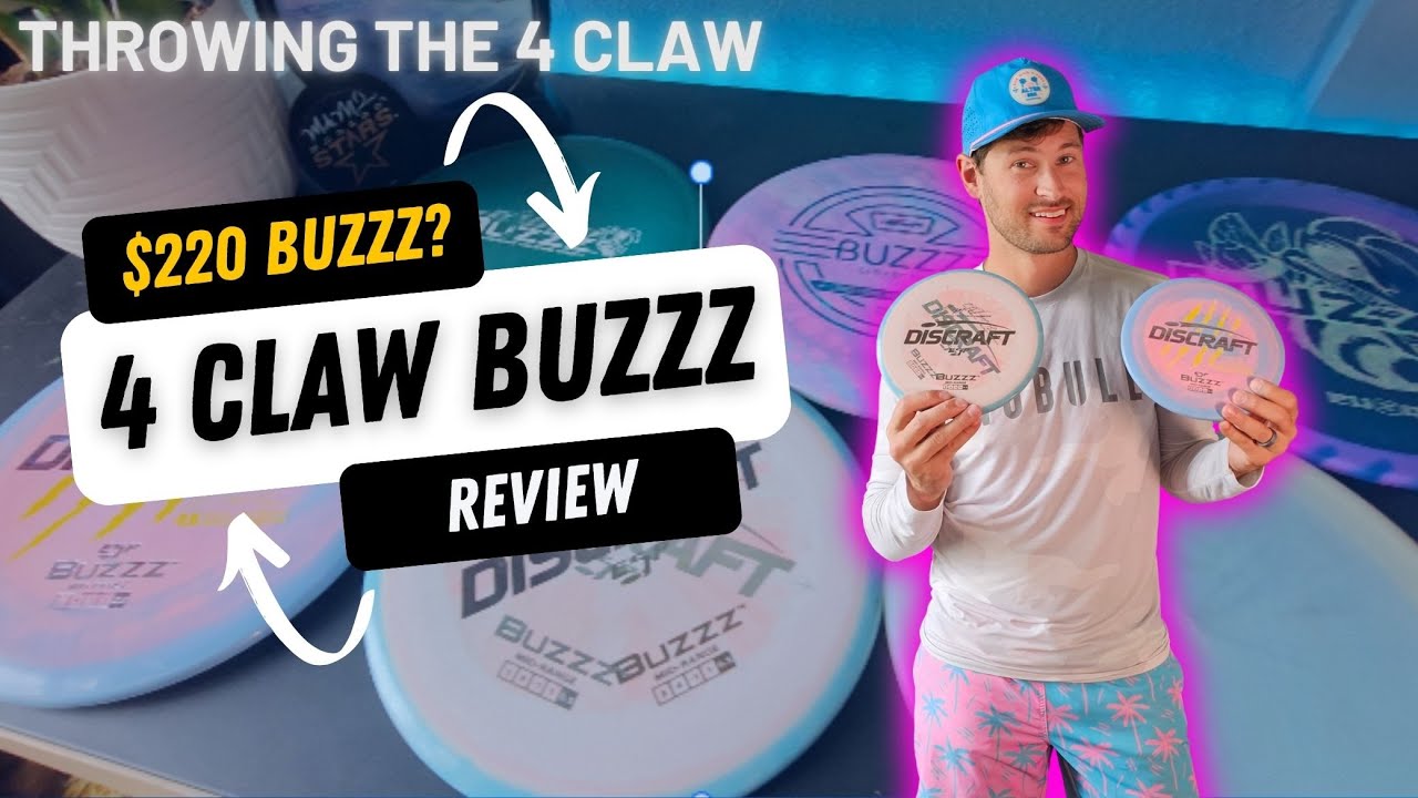 $220 for a Buzzz?! | Discraft 4 Claw Paul McBeth Disc Full Review