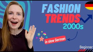 Simple German: Fashion trends when I was in primary school│Pre-Beginner German