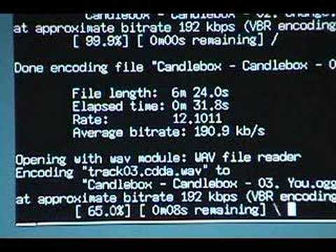 Command Line: CD Ripping and Encoding (Part 6)