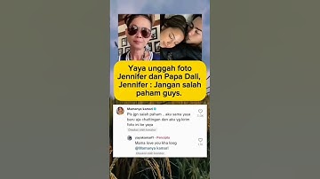 Thumbnail of Yaya unggah foto Jenifer dan papa Dali #jenifercoppen #mamari #papadali #kamariya