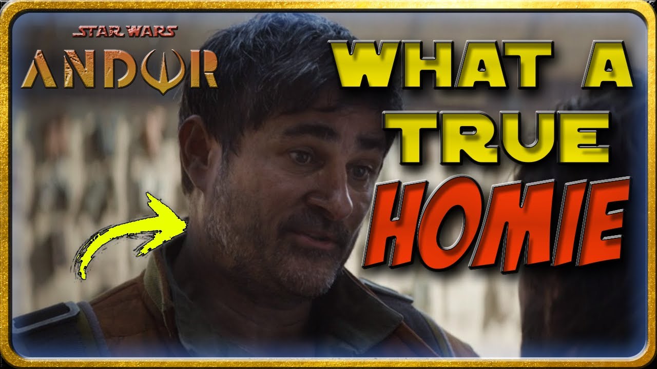 The 2022 Homie Award Goes to Brasso of the Andor Series - YouTube