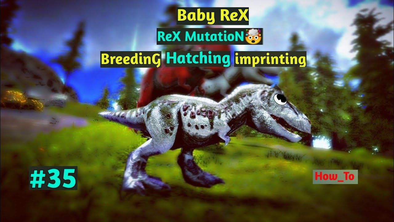 Ark Survival Evolved Mobile Breeding Rex And Mutation Rex | How To Breed Ark Mobile | Brutal | Ep 35