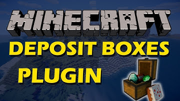 How to create item banks in Minecraft with Deposit Boxes Plugin