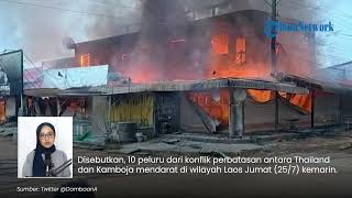 Perang Melebar! 10 Peluru Artileri Nyasar ke Laos Hantam Rumah, Thailand Tuduh Kamboja jadi Pelaku
