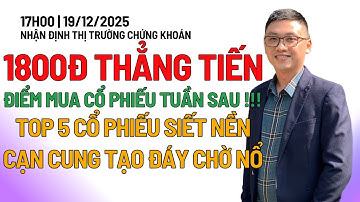 Chứng khoán hôm nay | Nhận định thị trường: VNINDEX TẠO ĐÁY, TOP CỔ PHIẾU SẮP NỔ