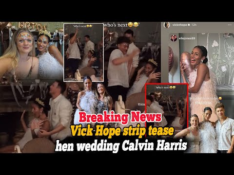 Breaking News: Vick Hope Strip Tease Hen Wedding Calvin Harris | Latest News 2023 | Keep Up News