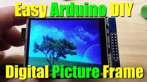 Arduino DIY Digital Picture Frame