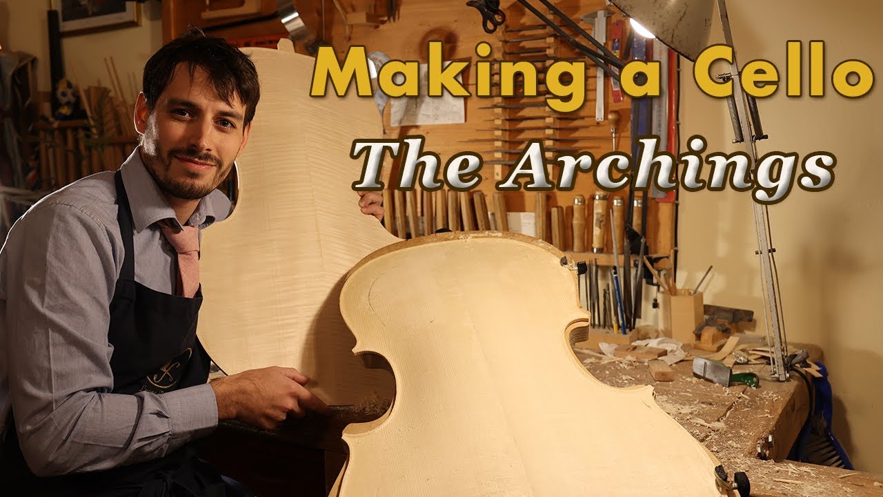 Making a CELLO | The ARCHINGS (Longest video to date) - 2025 Giuseppe Guarneri Filius Andreae model