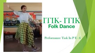 Itik Itik Folk Dance-  Performance Task in PE 6 -San Guillermo Central School
