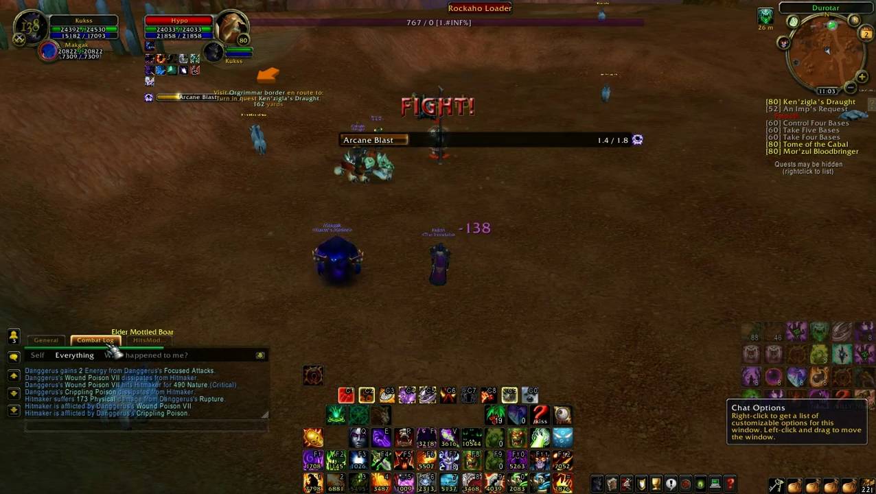 Line br test(Incanter's Absorption,mage arcane)by:kanill e kuka