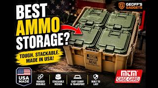 Best Ammo Storage Crate? MTM AC4C 4-Can Ammo Crate Review & Load Test