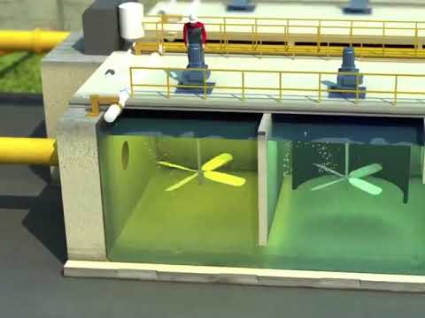 Ozone wastewater treatment
