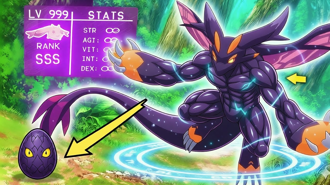 He Woke Up as a Dragon Egg and Leveled Up to Become the Strongest