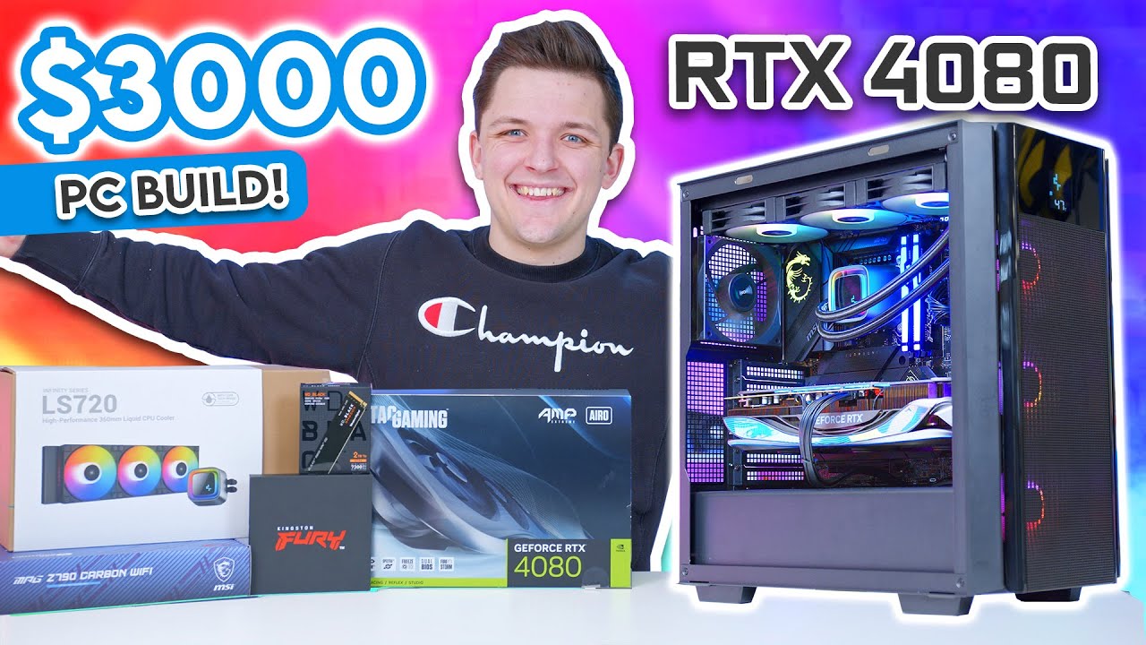 The ULTIMATE RTX 4090 Gaming PC Build! 😲 Full Gameplay Benchmarks w/ Ryzen  7950X! 