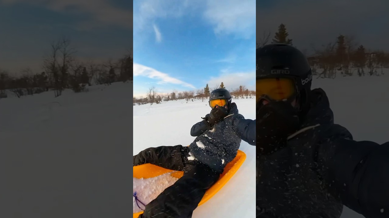 Europe's longest toboggan sledding hill❣️