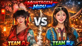 Montagem Midu🌬❄ ⚡Max Aura 🔥😎